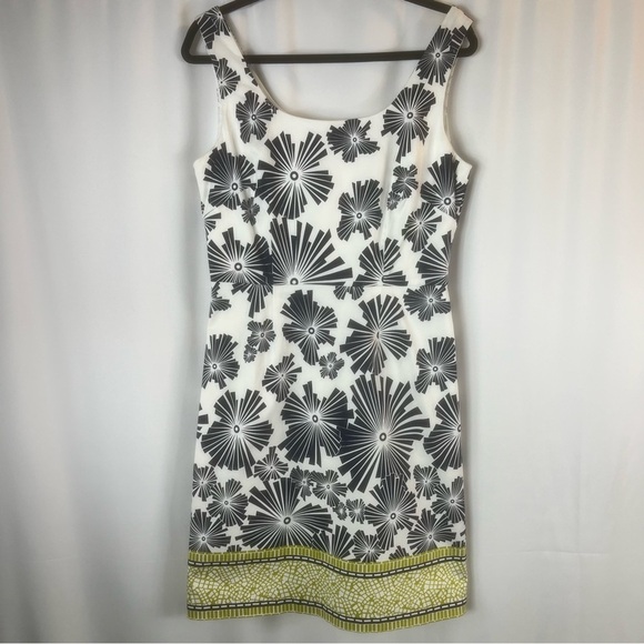 ADRIANNA PAPELL MODEST 
LINED SHEATH DRESS STRETCH
COTTON Size: 10 - Picture 1 of 14